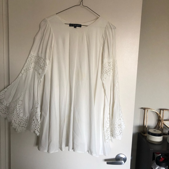 For Love and Lemons Festival Dress in White - Picture 2 of 6